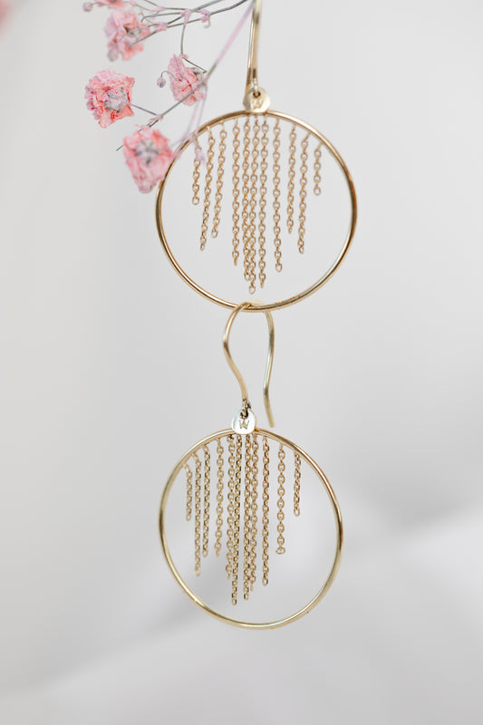 Tunnel Falls Earrings
